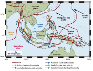Tectonic setting of Southeast Asia (MacCaffrey, 2008)